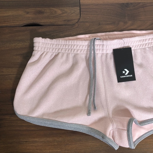 Converse x Miley Cyrus Glitter Track Shorts M L XL - Picture 5 of 8